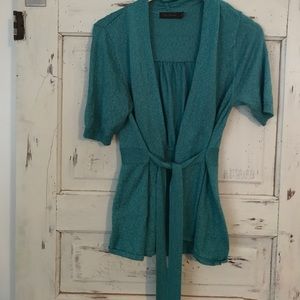 Super cute tie front cardigan